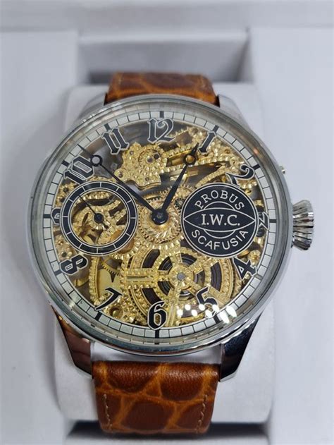 iwc armbanduhr skelettuhr skeleton mariage 48mm-top|25 IWC Schaffhausen .